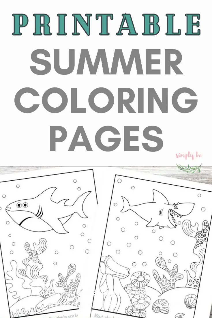 Summer Coloring Pages