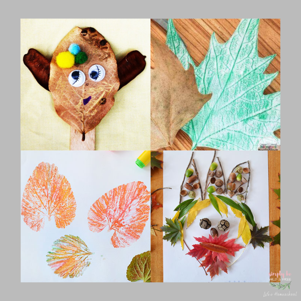 Leaf Crafts & Imprinting Activities