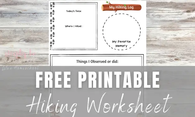 Hiking Worksheet