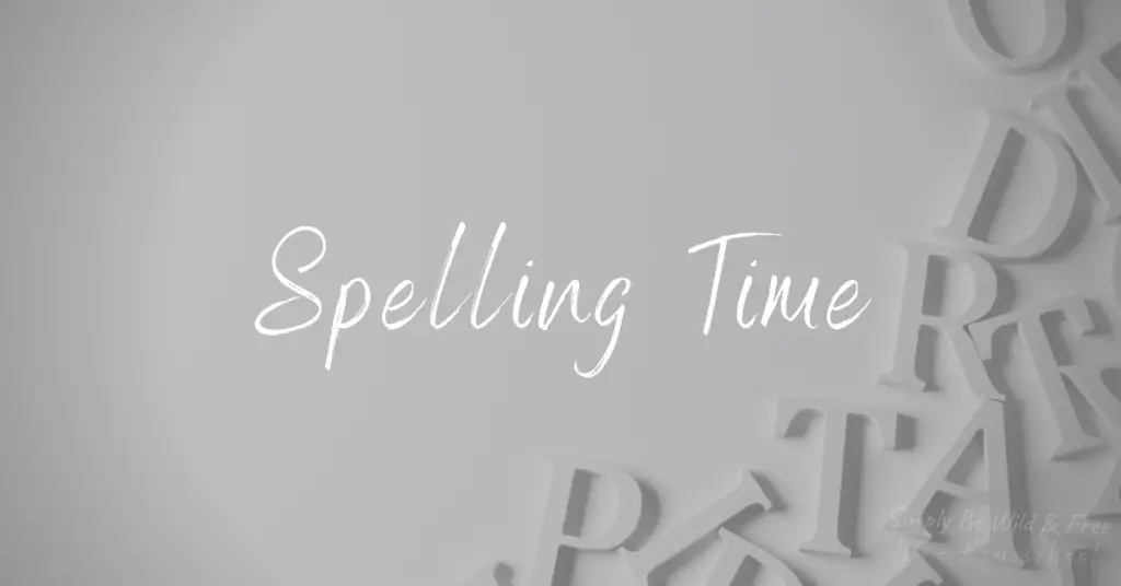 Spelling Time