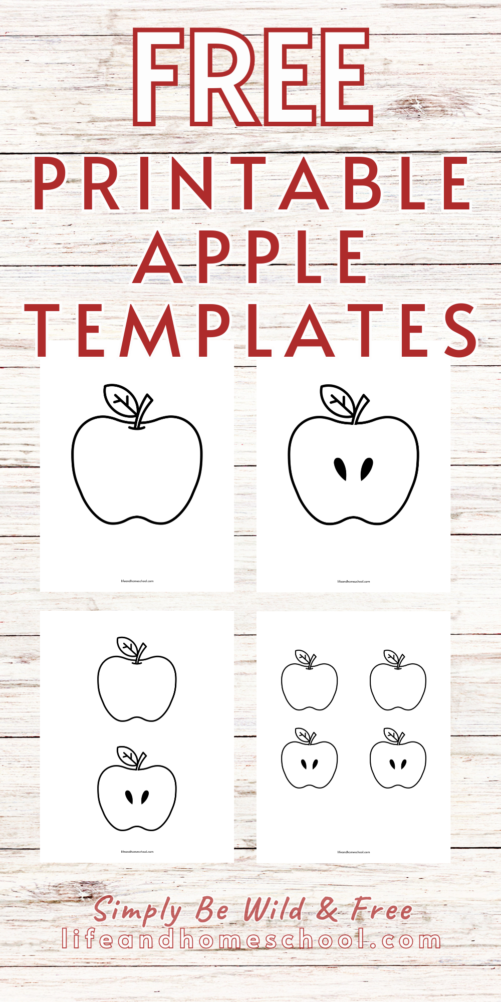 Printable Apple Templates