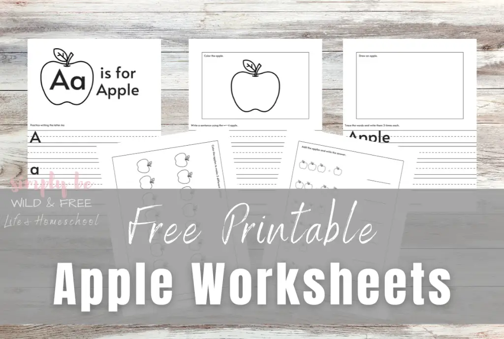Free Printable Apple Worksheets