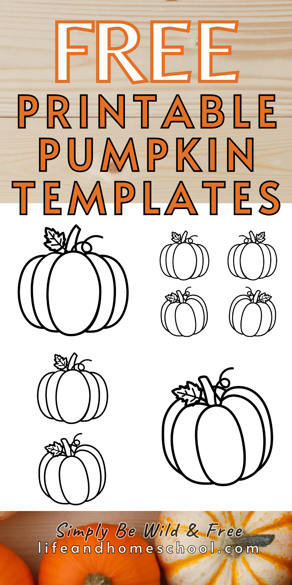 FREE Printable Pumpkin Templates