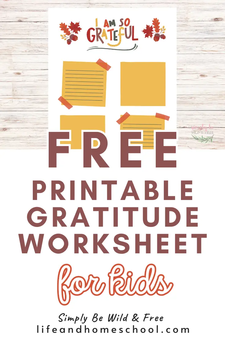 Grateful Worksheet