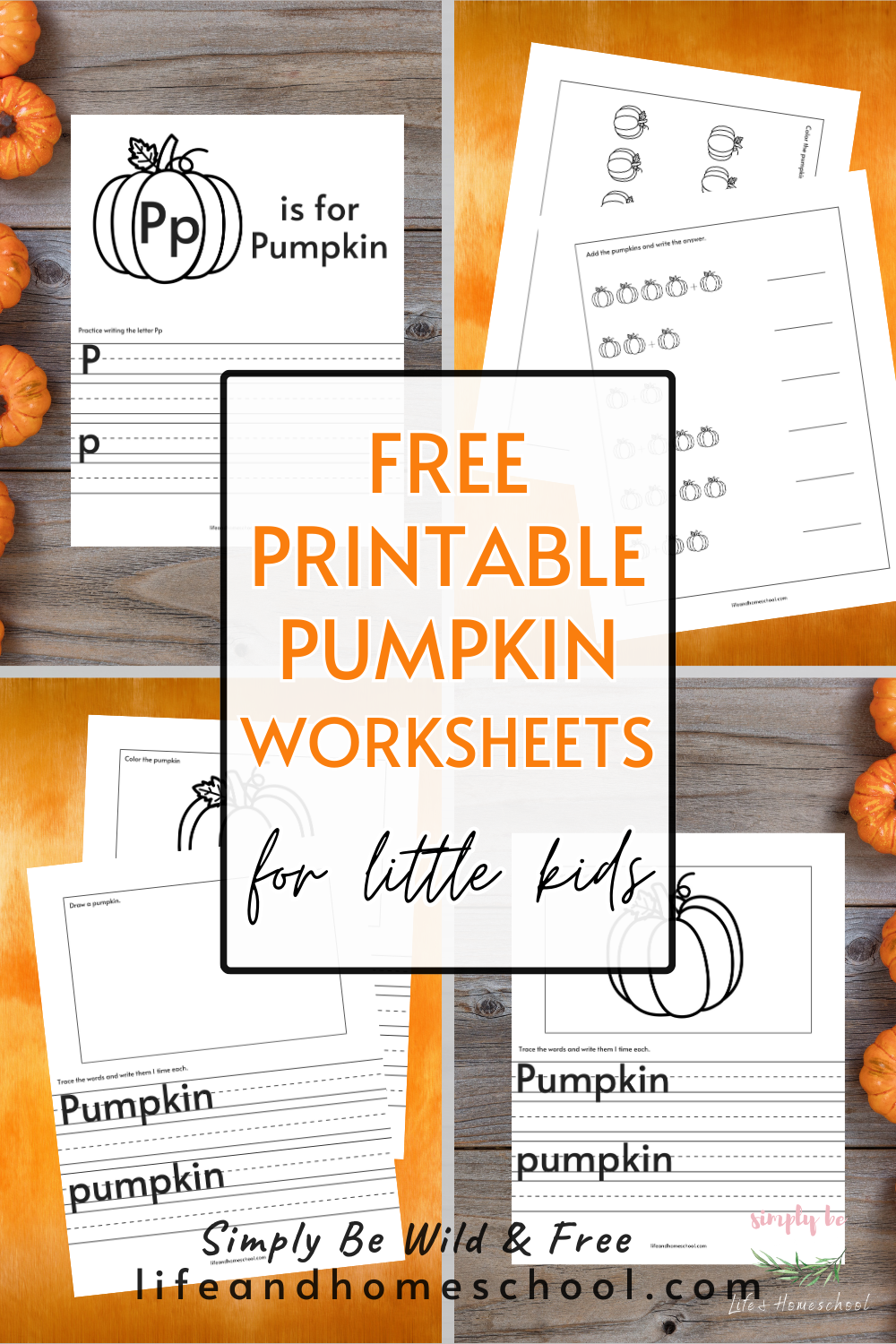 Pumpkin Worksheets