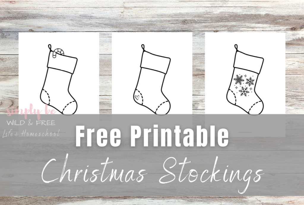 Free Printable Christmas Stockings