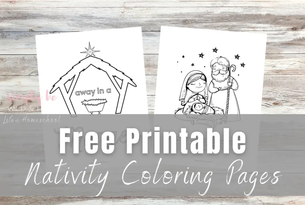 Free Printable Nativity Coloring Pages