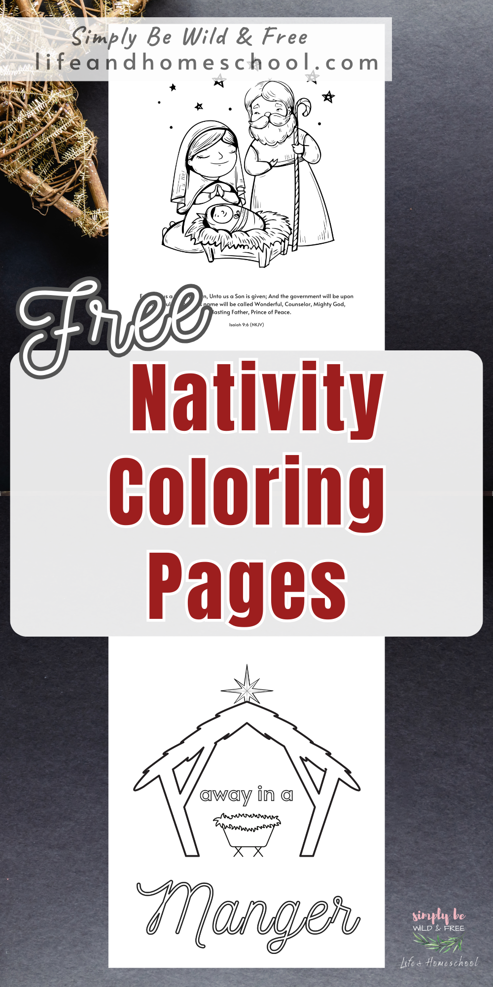 Nativity Coloring Sheets