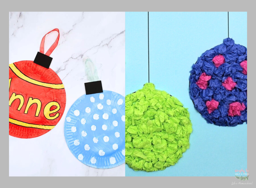 Christmas Ornament Paper Crafts