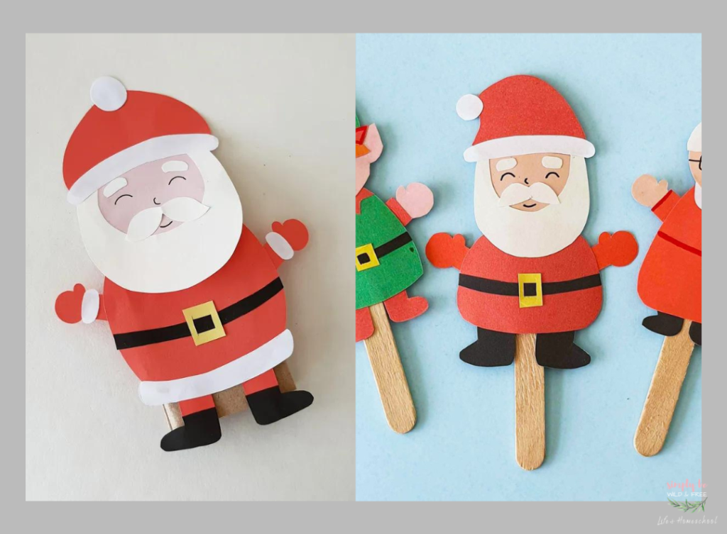 Santa Puppet Crafts
