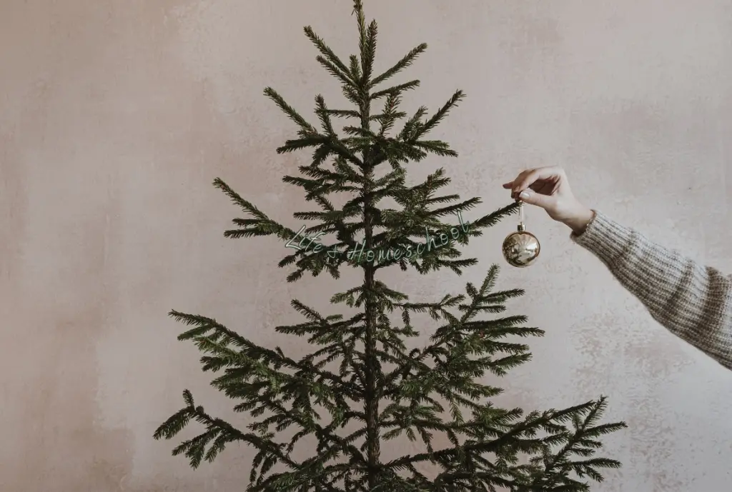 Simple Christmas Tree Decorating