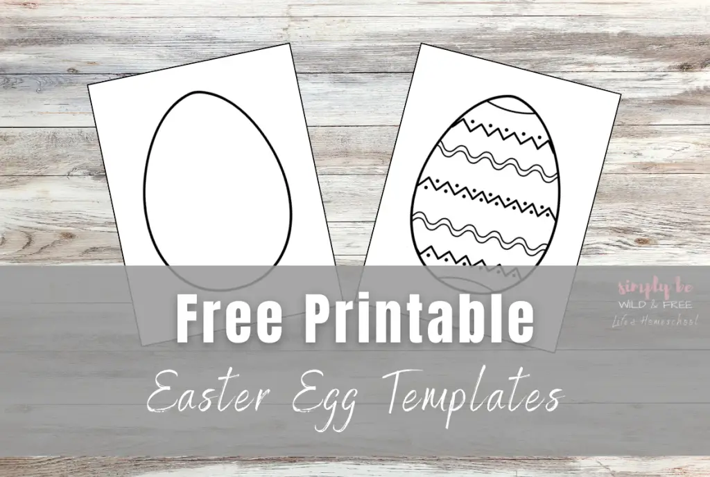 Free Printable Easter Egg Templates