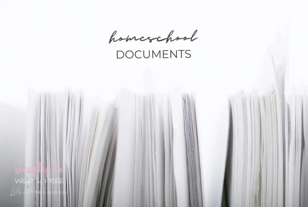 Homeschool Documents