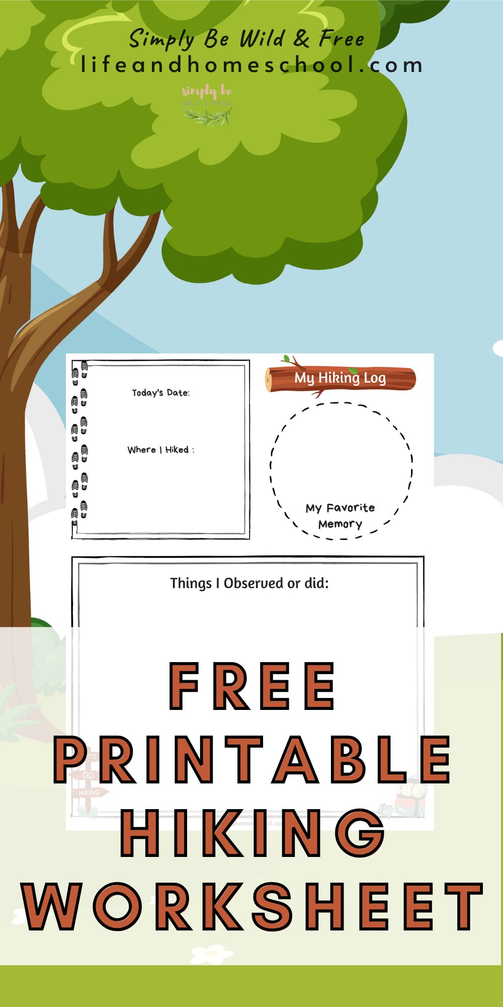 Hiking Worksheet